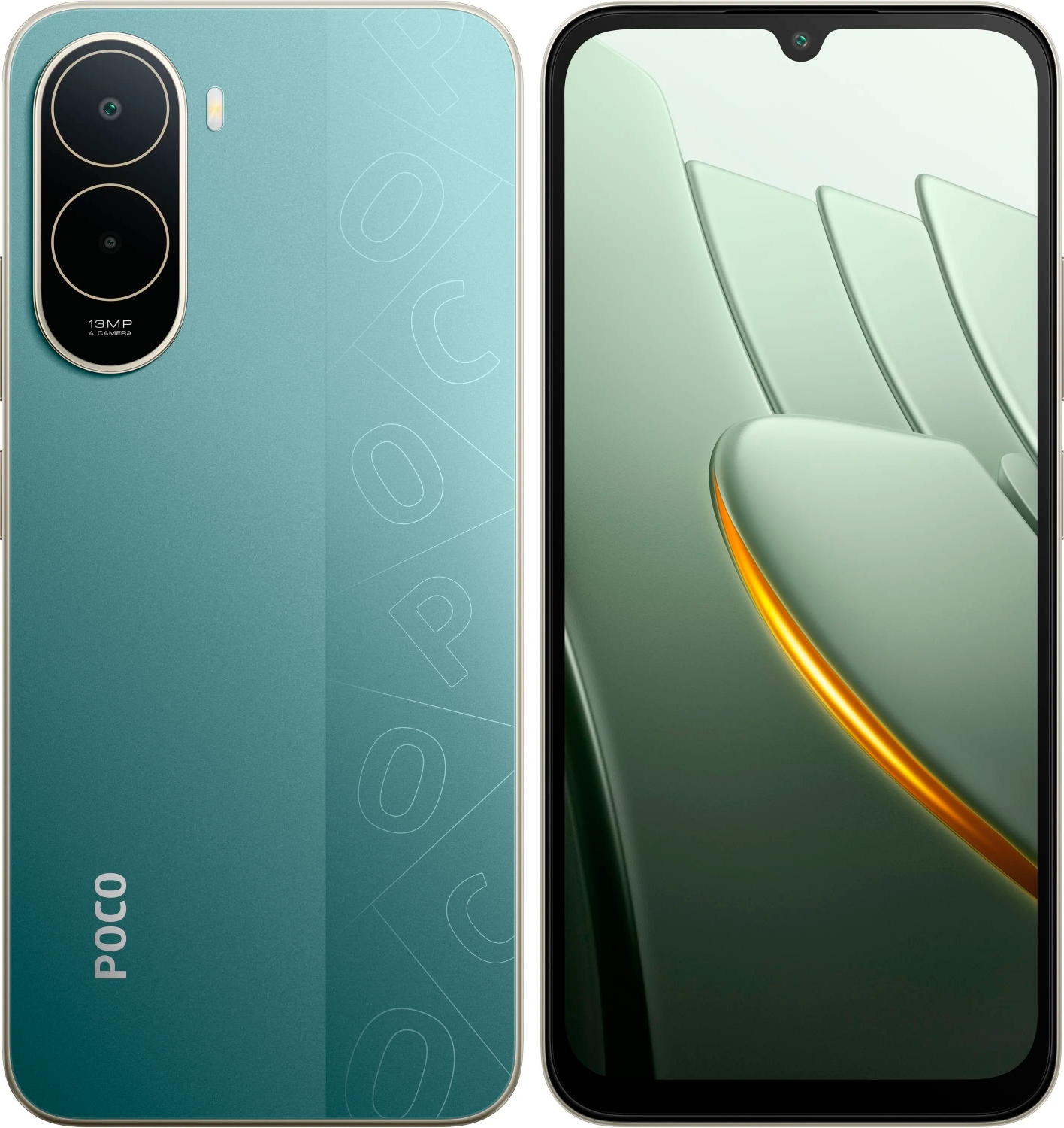 Смартфон POCO C81 Pro 4/64 ГБ зеленый