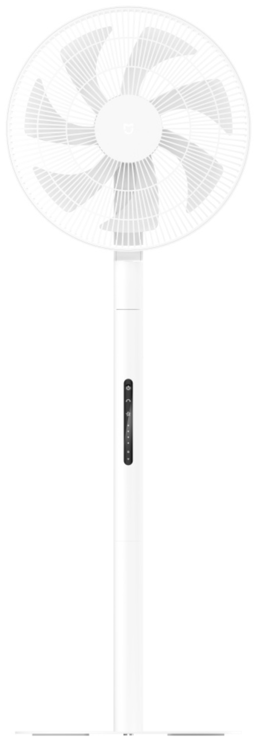 Вентилятор напольный Mijia Smart Standing Fan Pro Slim белый BHR08UQEU