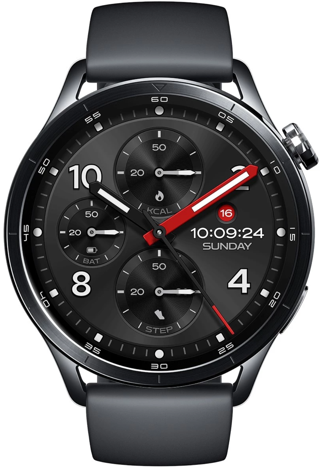 Смарт-часы Xiaomi Watch S5 46mm черный с черным ремешком BHR08IVGL