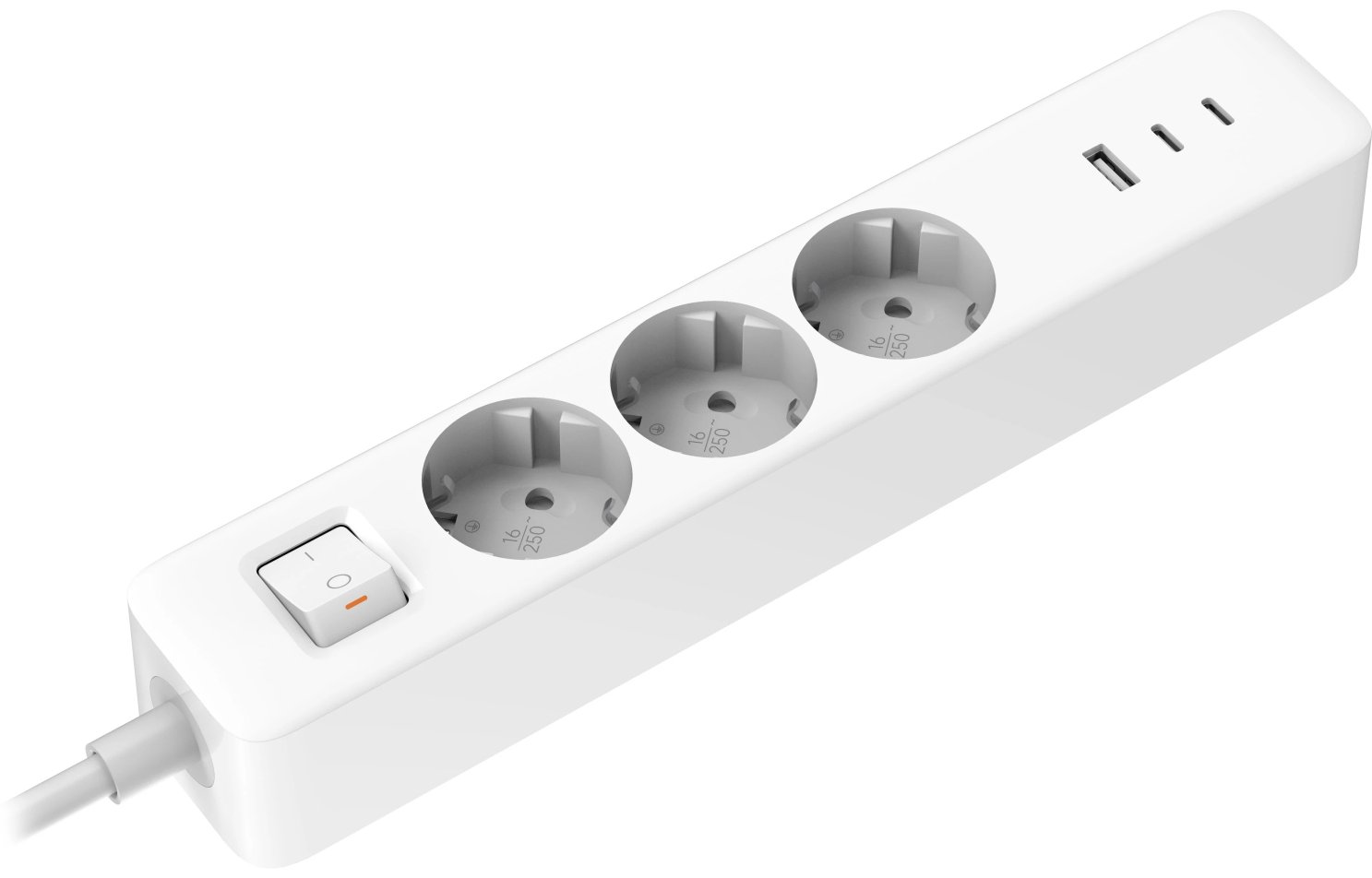 Сетевой фильтр Xiaomi 20W Power Strip 1,4м белый BHR07UKEU