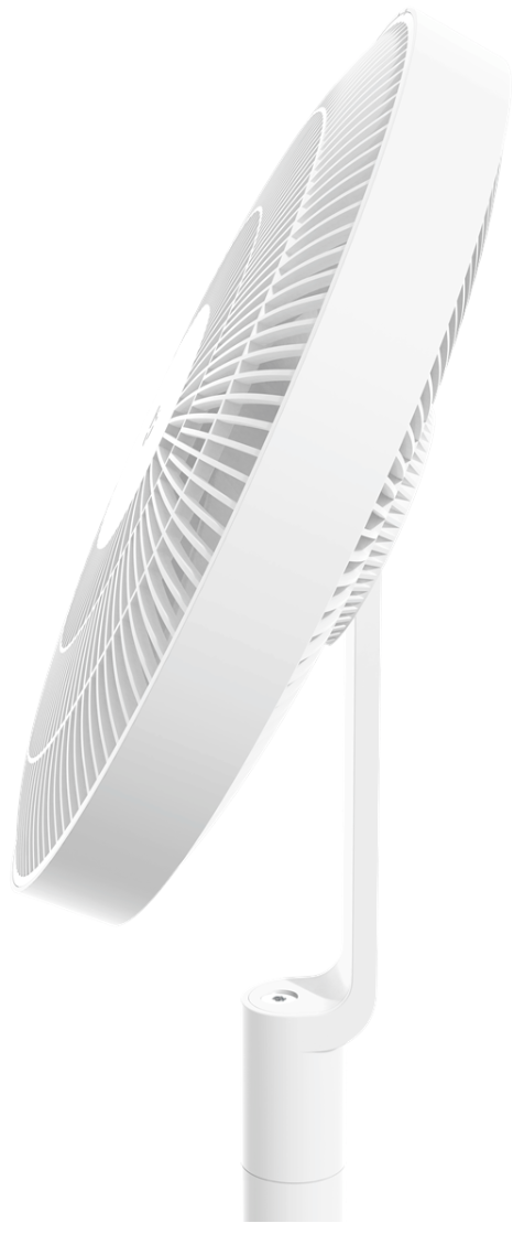 Вентилятор напольный Mijia Smart Standing Fan Pro Slim белый BHR08UQEU