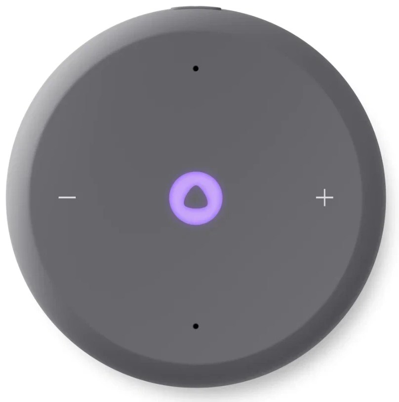 Умная колонка Яндекс.Станция Лайт 2 серый YNDX-00026GRY